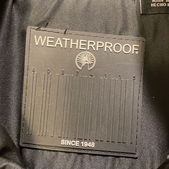 WEATHPROOF mens black ski jacket - Picture 3 of 13